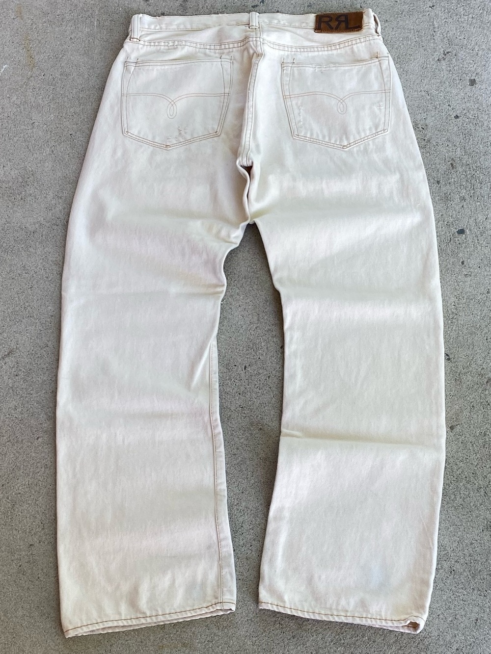 Vintage Double RL Japanese Woven Selvedge Denim - Made in USA